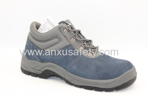 AX05030 suede leather and PU outsole safety boots