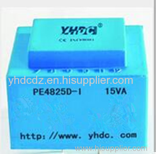 Power 15VA/220V/2*15V PCB Welding Encapsulated Transformer