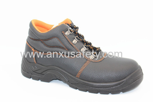 AX05031 split emboss leather safety boots