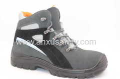 AX07003 suede lether CE EN 20345 safety footwear