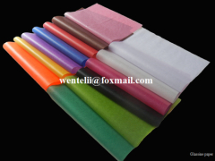 40gsm food wrapping use white glassine paper size 787*1092mm