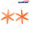 5x4 inch PC plastic model plane 5040 propeller with 6 blades