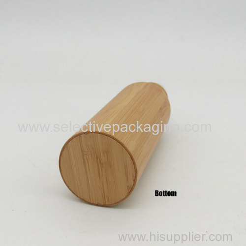 150ml bamboo plastic body lotion bottle