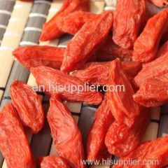 Chinese High Quality Red Ningxia Goji Berries Organic Dried Fruit