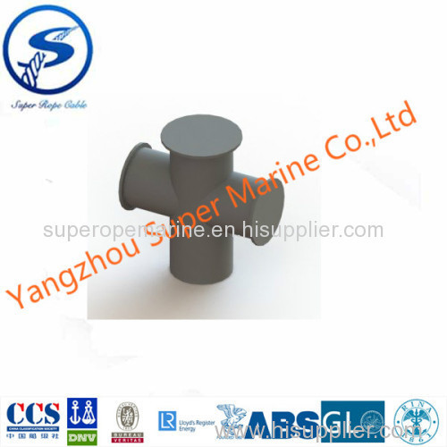 Type D Marine Single Cross Bitt Boat Bollard