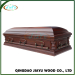traditional US style funeral casket
