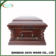 Affordable best quality customized traditional US style funeral casket
