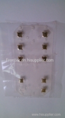 8mm cross 280 gram force snap domes array