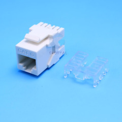 Cat.6 rj45 180° keystone jack