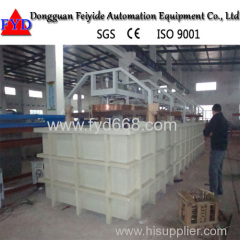 Feiyide Single Kind Rack Plating Production Line for Nickel Chrome Plating with Best Price