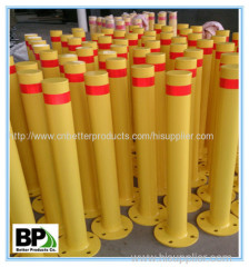 Heavy Duty Galvanized Steel Bollards for Traffic Safety