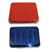 Amber Blue Red LED Big Grille Vehicle Square Warning Light For Vehicle