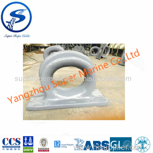 Type C marine ship mooring chock