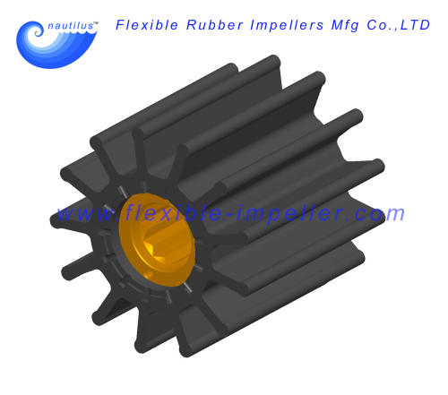 Flexible Rubber Impellers replace Kinki Impeller BK-0134 Neoprene