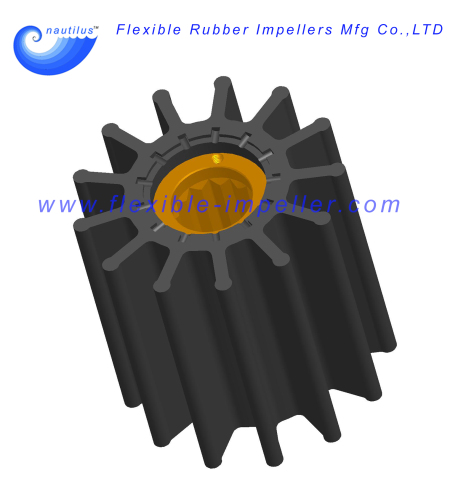 Flexible Rubber Impellers replace Kinki Impeller BK-0134 Neoprene