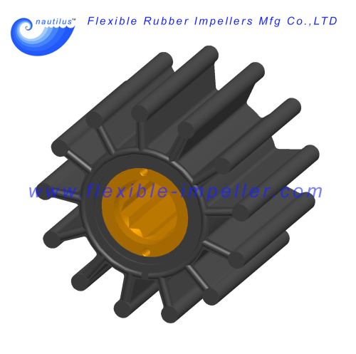 Flexible Rubber Impellers replace KINKI impeller BK-0132 / BK0132 Neoprene