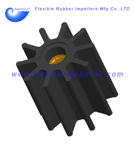 Flexible Water Pump Impeller Replace JMP 8406 Neoprene