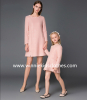 New Style Family Clothing Mother and Daughter Render Dress