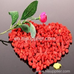 dried organic Chinese Wolfberry free sample goji berry