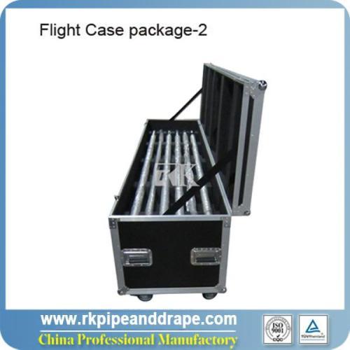 Flight Case for 14pcs uprights and 14pcs cross bars