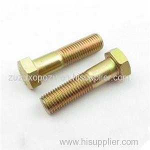 Carbon Steel Zinc Plated Hex Bolt