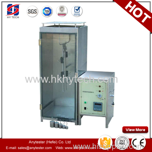 Fabric Vertical Flammability Tester