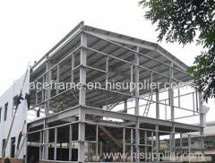 Cheap prefabricated light steel structure building factory