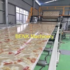 environmental protect pvc marble sheet extrusion machine size 1220mm X 2440mm