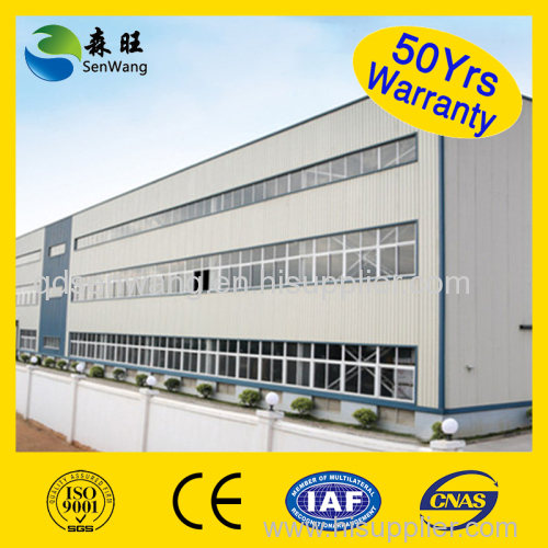 Pre-engineered Steel Structure Warehouse China