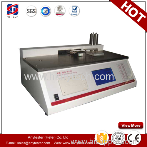 Plastic Film Friction Coeffecient Tester