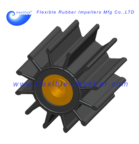 Raw Water Pump impellers for DJ Pump flexible impeller pumps replace 08-34-1201 Neoprene