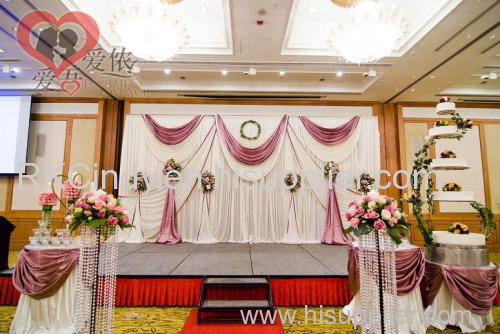 Good Quality decoration wedding backdrop pipe drapes