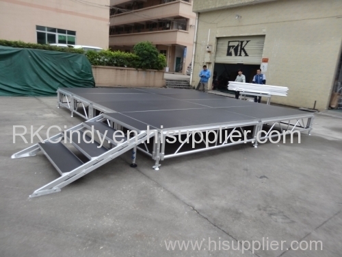 portable Aluminium stages mobile stage manufacturer