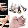 10 Retro Punk Rock Gothic Talon Nail Finger Claw Spike Rings Various styles