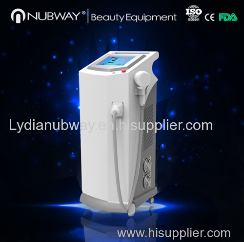 2016 nubway painless and permanent 808nm Diode Laser Hair Removal Machine