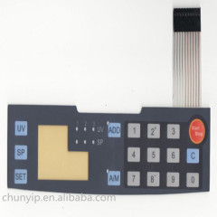 waterproof touch screen keyboard membrane switch