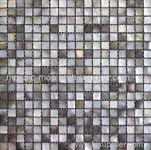 Popular Black Lip Shell Mosaic Slate Tile