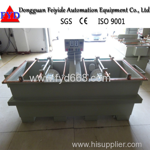 Feiyide Semi-automatic Duplex Plating Machine for Hardware Parts Chrome Nickel Plating with German Material