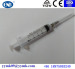 ENK factory disposable syringes with needle CE approved plastic injector 5ml x 23g needle