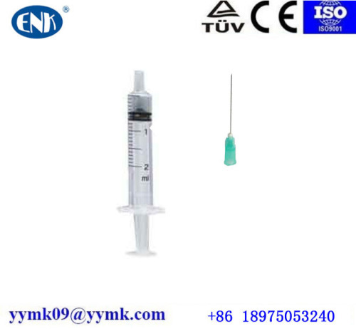 healthcare products disposable syringes 3ml with needle Chinese manufacturer