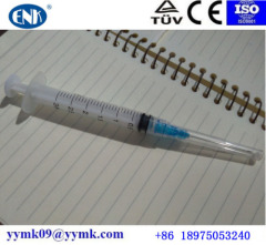 healthcare products disposable syringes 3ml with needle Chinese manufacturer