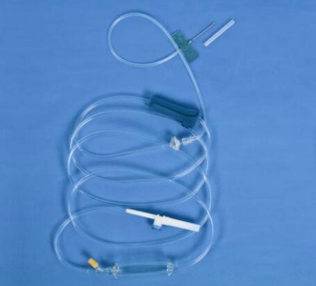 Injection puncture instruments iv administration sets with butterfly needle 22g