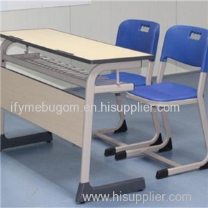 H2024e Double School Desk And Chair