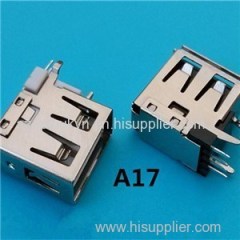 13.7MM 90 Degree Side Insert USB Connector