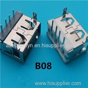 10.0MM Short Body 90 Degree USB Connector