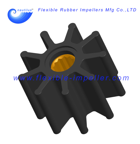 Flexible Rubber Impellers Replace Nikkiso F25CBC Neoprene