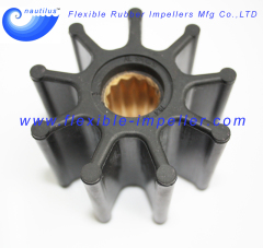 Flexible Rubber Impellers Replace Nikkiso F25CBC Neoprene