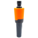 Plastic multifunction garden water hose nozzle