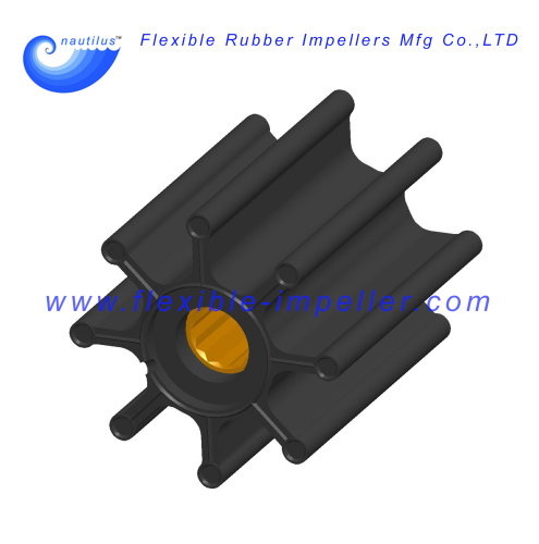 Water Pump Flexible Rubber Impeller Replace Jabsco Impeller 17018-0001