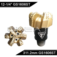 ISO API PDC bits the top quality steel body PDC bits